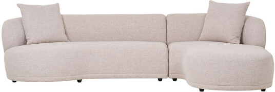 Kingston sofa med 2 puter høyrevendt natur.