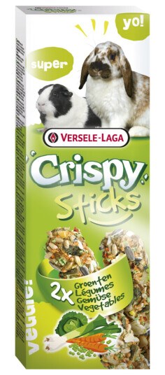Crispysticks Kanin-Marsvin Grønnsaker 2-Pk.