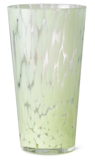 ferm LIVING Casca vase 22 cm Fog green