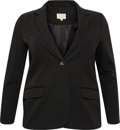 Kaffe Curve Kcsakira Blazer - Black - 48 Kaffe Curve Kcsakira Blazer - Black - 48