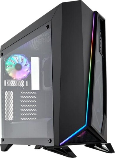Corsair SPEC-OMEGA Midi Tower Kabinett ATX med RGB Belysning Svart