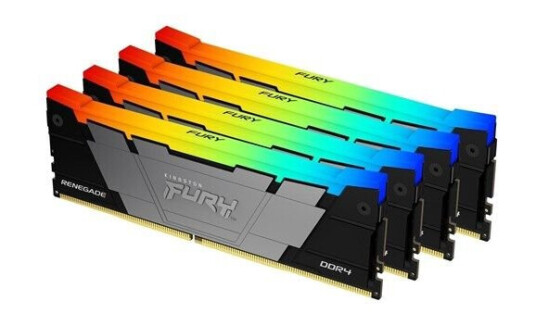 Kingston Fury Renegade RGB DDR4-3600 C18 QC - 128GB