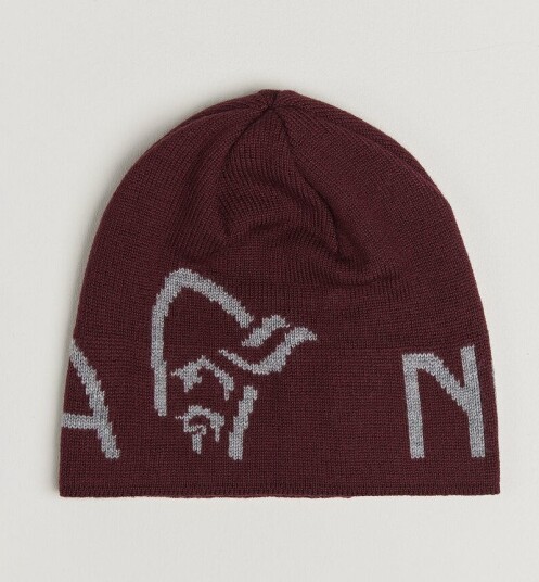 Norrøna Mid Merino Wool Logo Beanie Port