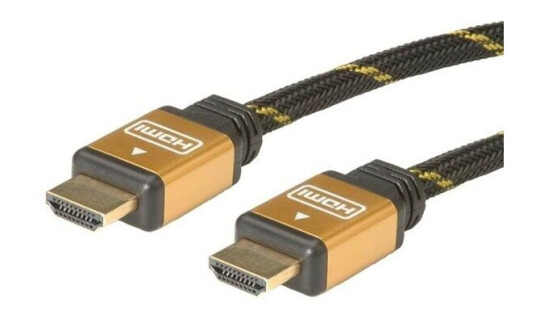 Roline GOLD HDMI HS Cable. A-A. M/M. 2m Roline GOLD HDMI HS Cable. A-A. M/M. 2m