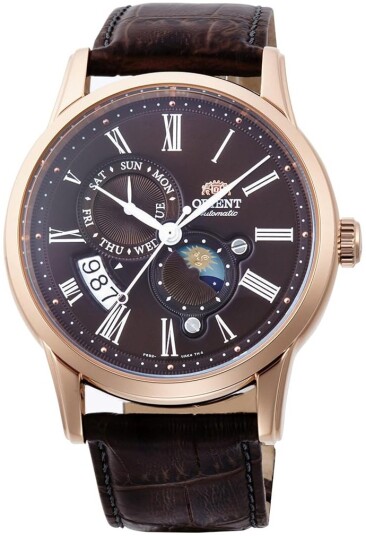 Orient Herreklokke RA AK0009T30B Classic Brun/Lær Ø42 mm