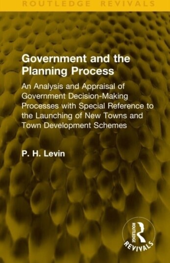 Government and the Planning Process Government and the Planning Process