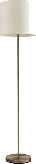 Lindby Smart gulvlampe Everly med tekstilskjerm Lindby Smart gulvlampe Everly med tekstilskjerm