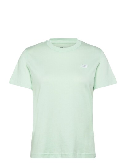 New Balance Sport Essentials Jersey T Shirt   Green   S