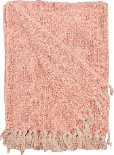 Au Maison Throw   Pink   130X180CM