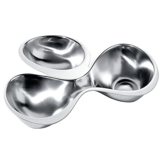 Alessi Babyboop skål med tre seksjoner Alessi Babyboop skål med tre seksjoner