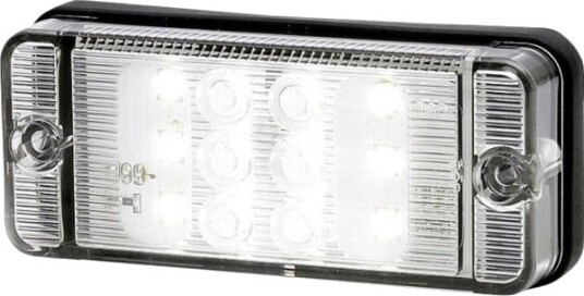 Secorüt Baklys Åpne Kabelender Baklys 12 V/24 V Hvit Klar Glass Secorüt Baklys Åpne Kabelender Baklys 12 V/24 V Hvit Klar Glass