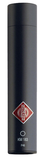 Neumann KM 183 MT Omni-retningsbestemt kompakt kondensatormikrofonen Svart Neumann KM 183 MT Omni-retningsbestemt kompakt kondensatormikrofonen Svart