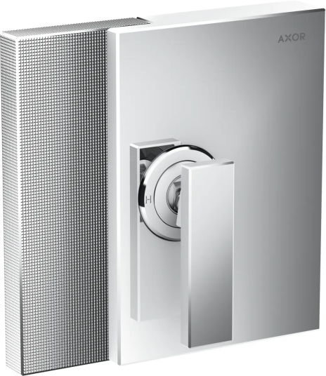 Axor Edge Dusjbatteri med 1 utløp For innbygging Krom