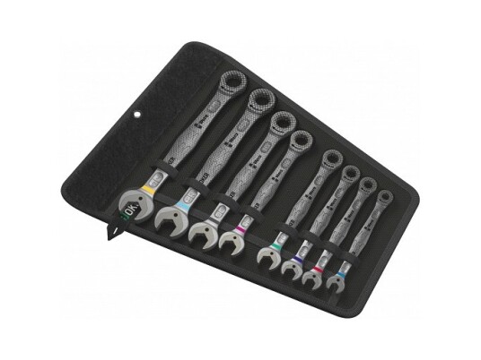 Wera 05020012001, 1/2,3/4,3/8,5/16,5/8,7/16,9/16,11/16", Metallisk, Stål, Kromnikkel, Matte, Ce, Gs, Dve