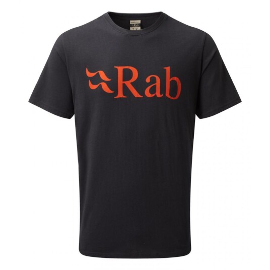 Rab  Stance Logo SS Tee Herre, BE Beluga, MEDIUM
