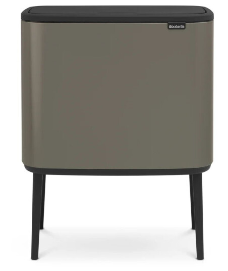 Brabantia Bo touch bin 11+23 liter platinum