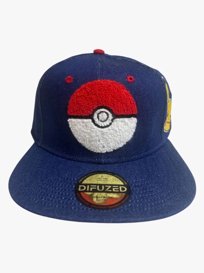 Pokémon Denim Snapback Caps Pokéball Pokémon Denim Snapback Caps Pokéball
