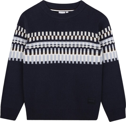 BOSS Pullover Navy 128