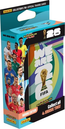 Panini Adrenalyn XL FIFA World Cup 2026 Samlekort Pocket Tin med Limited Edition