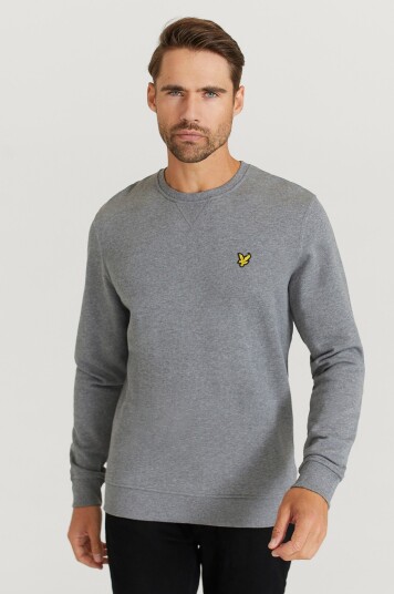 Lyle & Scott Sweatshirt Crew Neck Sweatshirt Grå Lyle & Scott Sweatshirt Crew Neck Sweatshirt Grå