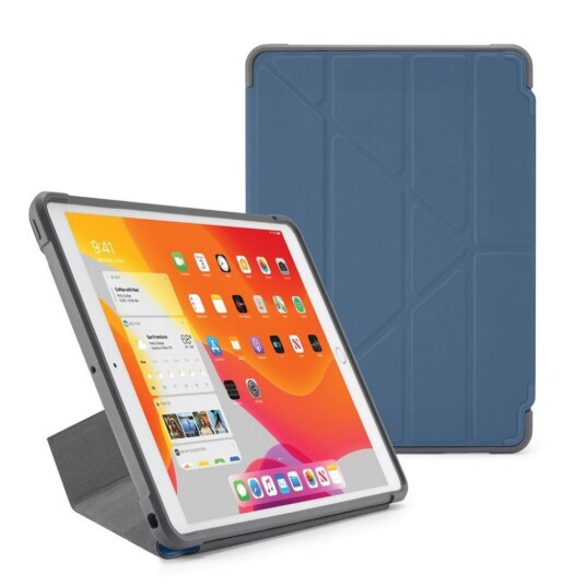 Pipetto Ipad 10.2 Etui Origami Shield Marineblå