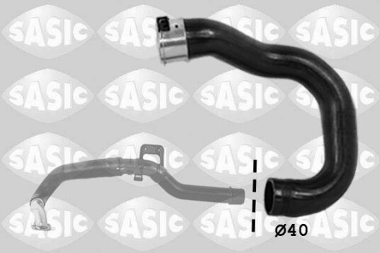 SASIC 3336165 Ladeluftslange SASIC 3336165 Ladeluftslange
