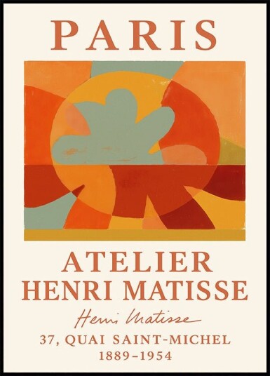 Ateliermatisse Plakat Plakat / 100x150cm