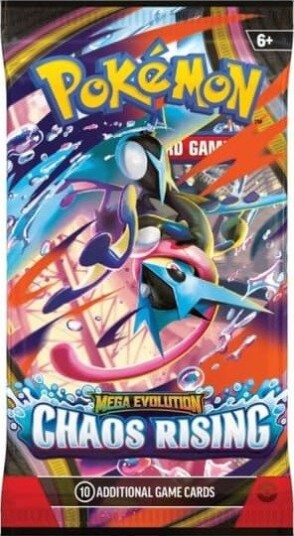 Pokemon Mega Evolution Chaos Rising Booster