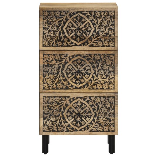 Sideskap 40x33x75 cm heltre mango 8721012107939
