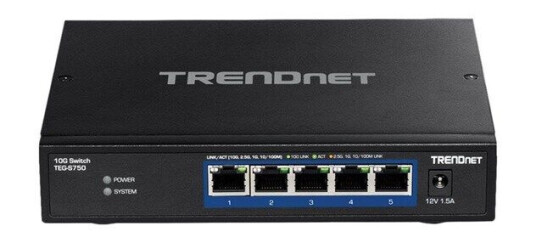 TRENDnet TEG-S750 5-Port 10G Switch (RJ-45) (0710931140705) TRENDnet TEG-S750 5-Port 10G Switch (RJ-45) (0710931140705)