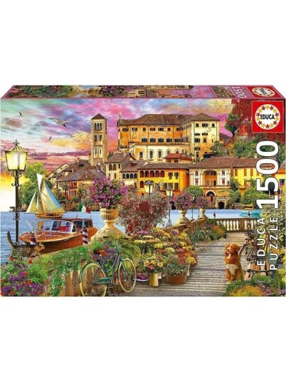 Educa Puzzle Educa 1500 Italiensk Promenade