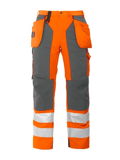 ProJob 6506 HÄndverksbukse Kl 2 Oransje/GrÄ C148 ProJob 6506 HÄndverksbukse Kl 2 Oransje/GrÄ C148