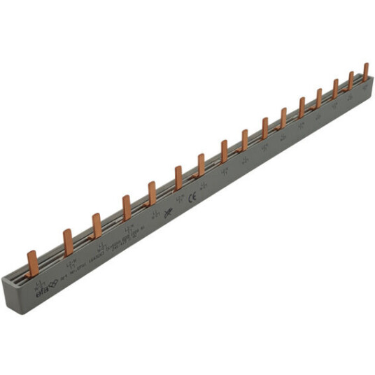 EFA Samleskinne stift S2/10 L1-L2 10mm² 16 mod - 1643263