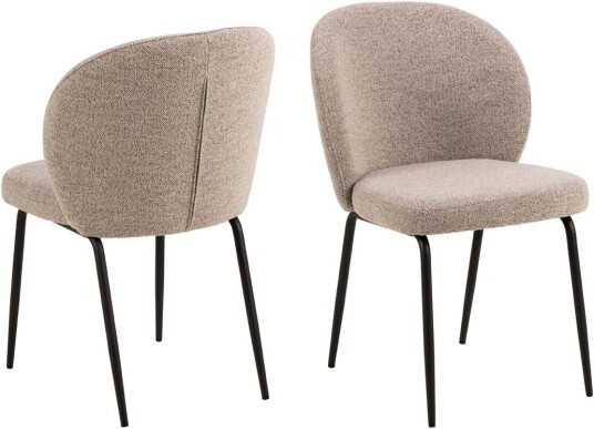 Patricia spisestuestoler beige.