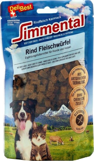 Delibest Simmental I Terninger Oksekjøtt 2 X 180 G Delibest Simmental I Terninger Oksekjøtt 2 X 180 G