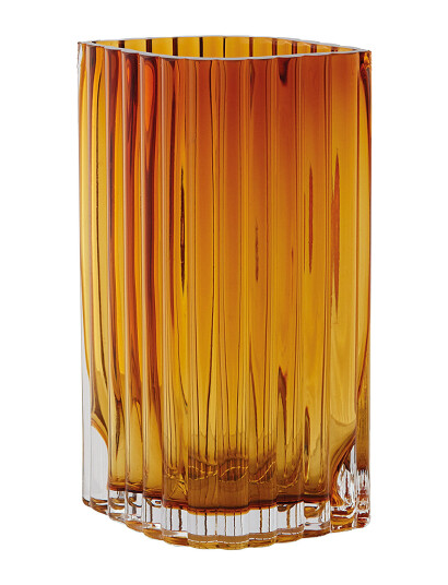 AYTM Folium Vase Yellow AYTM AMBER ONE SIZE