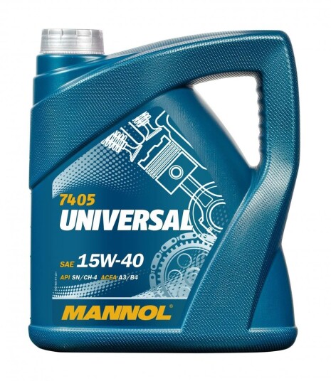 Motorolje MANNOL UNIVERSAL 15W40 4L