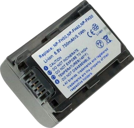 Batteri til Sony NP-FH50
