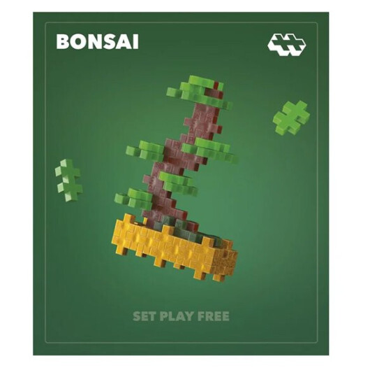 Plus-Plus Plant Packs Byggesett Green bonsai Plus-Plus Plant Packs Byggesett Green bonsai