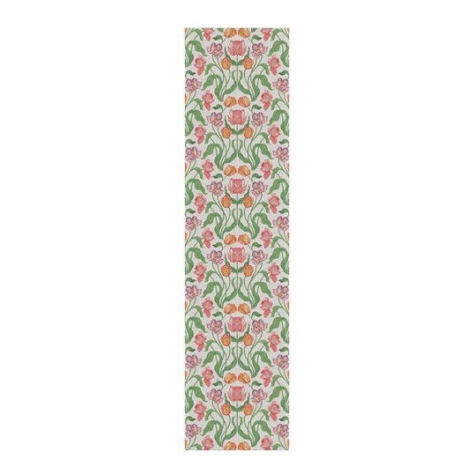 Ekelund   Bordløper Sonja 35x140 cm rosa