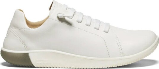 Keen Men's KNX Leather Sneaker Star White/Star White 43