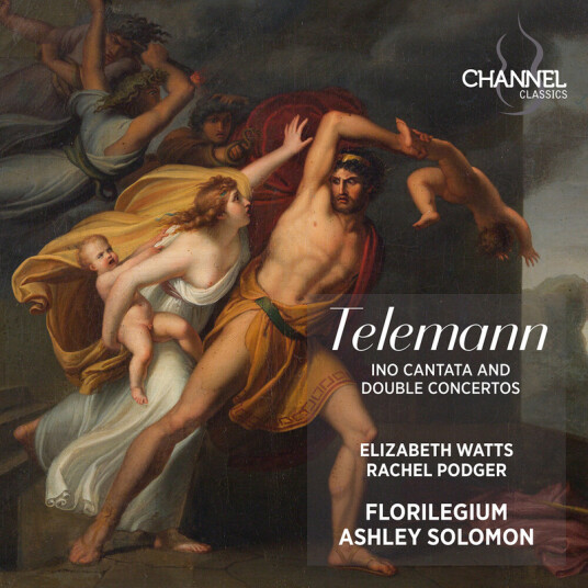 Elizabeth Watts, Rachel Podger, Florilegium, Ashley Solomon Telemann: Ino Cantata and Double Concertos CD
