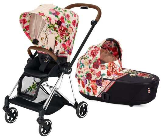Cybex Mios Chassis Chrome Brown