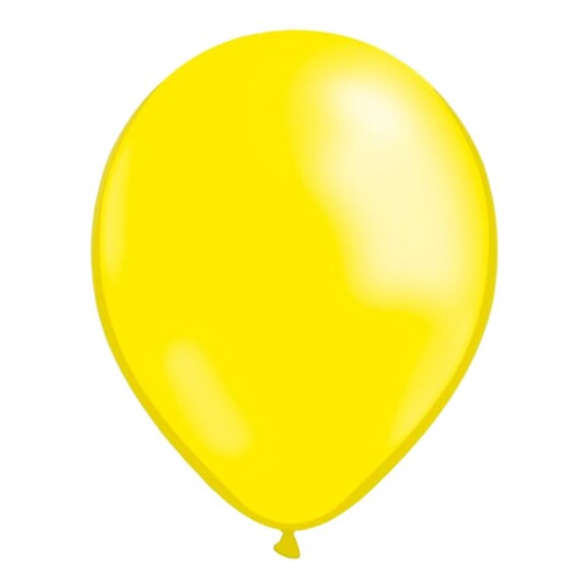 Ballongkungen AB Ballonger Gule Metallic - 25-pakning