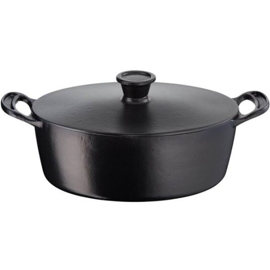 Jamie Oliver Premium støpejernsgryte m/lokk 30x22 cm Jamie Oliver Premium støpejernsgryte m/lokk 30x22 cm