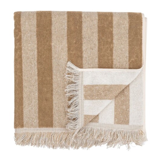 Bloomingville Elaia håndkle 50 x 100 cm Brun