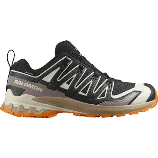 Salomon Mens XA 3D Pro V9 GORE-TEX Black/Vanilla Ice/Turmeric Black / Vanilla Ice / Turmeric 43 1/3"