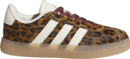 Adidas Performance Sko VL Court 3.0 K Mesa/Crewht/Foxbra Adidas Performance 35 Sko Beige Bordeaux Brun Hvit