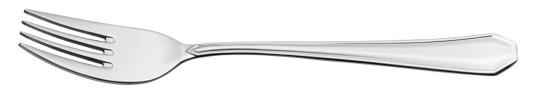 VEGA Gaffel Tunis; 19.2 cm (L); Sølvfarge, Håndtak Sølvfarge; 12 Stykk / Forpakning VEGA Gaffel Tunis; 19.2 cm (L); Sølvfarge, Håndtak Sølvfarge; 12 Stykk / Forpakning