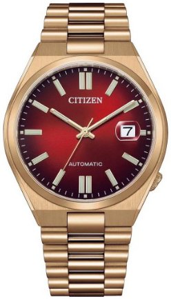 Citizen Herreklokke NJ0153 82X Dress Rød/Gulltonet stål Ø40 mm Citizen Herreklokke NJ0153 82X Dress Rød/Gulltonet stål Ø40 mm